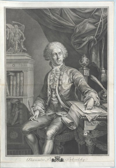 Alexander hrabě Belozersky-Belozersky od Artist Unknown