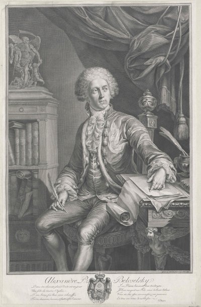 Alexander hrabě Belozersky-Belozersky od Artist Unknown