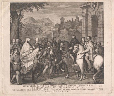 Alexander Farnese od Artist Unknown
