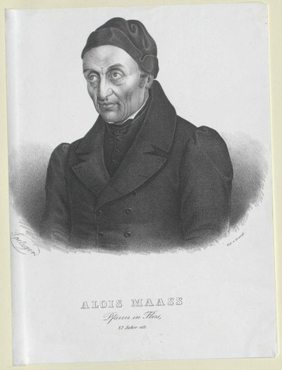 Alois Maas (tisk) od Artist Unknown