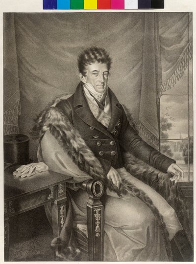 Andrej Kirillovič hrabě Razumovský od Artist Unknown