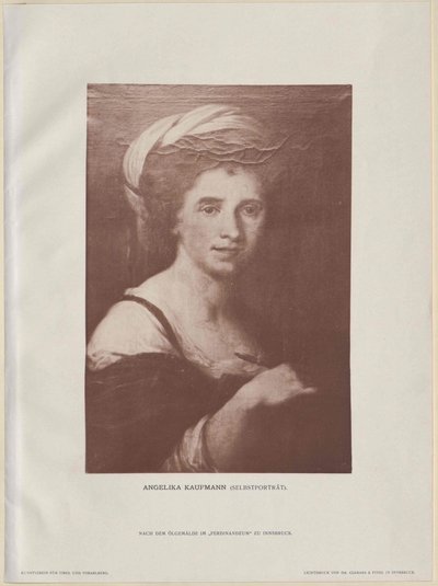 Angelika Kauffmann (tisk) od Artist Unknown