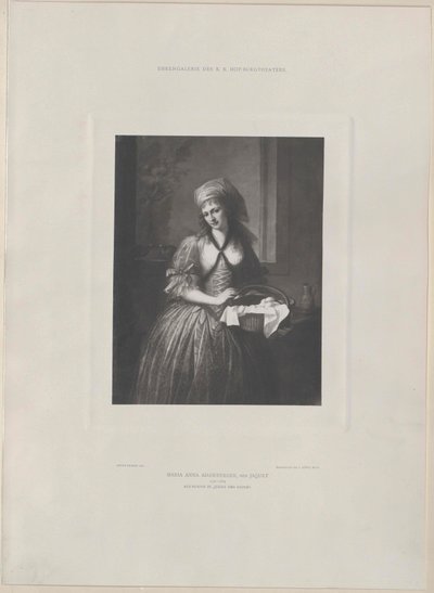 Anna Adamberger-Jaquet od Artist Unknown