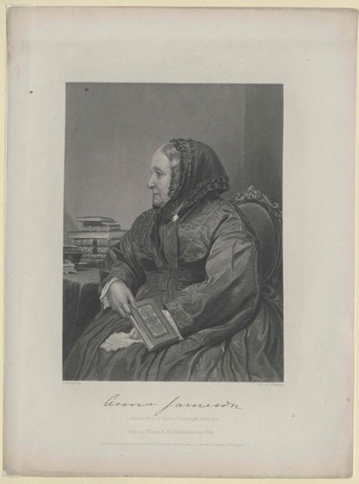 Anna Brownell Jamesonová od Artist Unknown