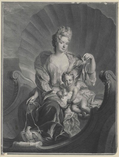 Anna Konstancie hraběnka Coselová od Artist Unknown
