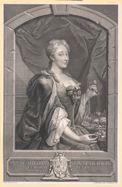 Anna Katharina von Scheidlin od Artist Unknown