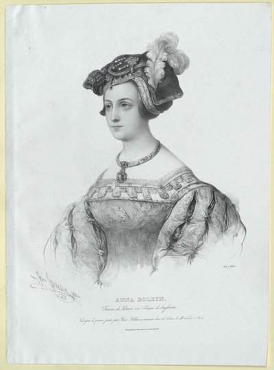 Anna Boleynová od Artist Unknown