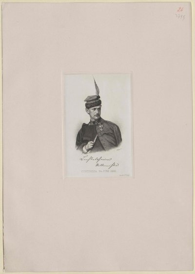 Anton baron Bechtolsheim-Mauchenheim (tisk) od Artist Unknown