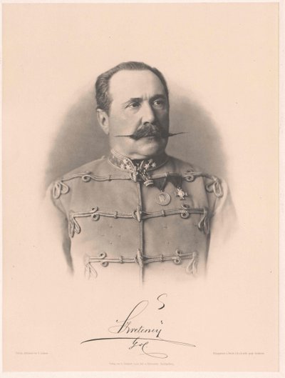 Anton baron Szveteney de Nagy-Ohay od Artist Unknown