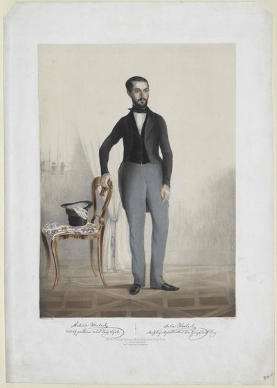 Anton Strobach od Artist Unknown