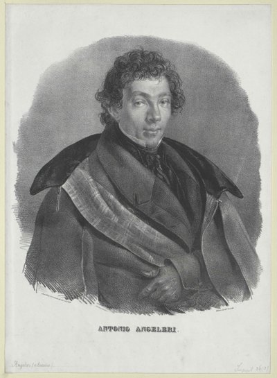 Antonio Angeleri (tisk) od Artist Unknown