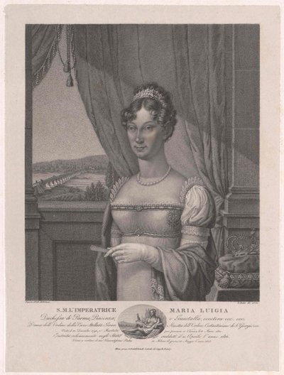 Arcivévodkyně rakouská (1791-1847) Marie Louisa od Artist Unknown
