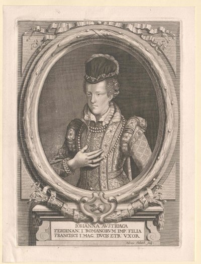 Arcivévodkyně rakouská Johanna od Artist Unknown