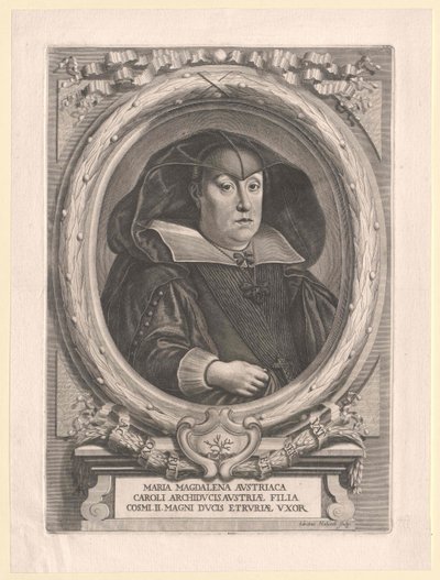 Arcivévodkyně rakouská Marie Magdalena od Artist Unknown