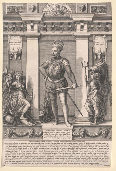 Arcivévoda rakouský Ferdinand od Artist Unknown