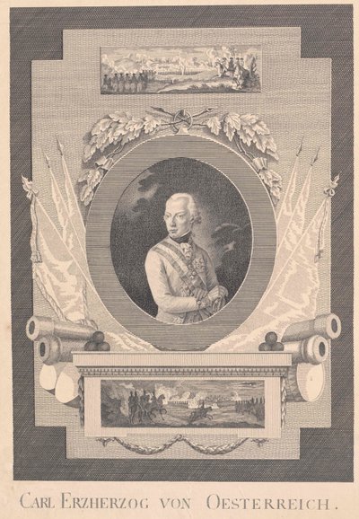 Rakouský arcivévoda Karl od Artist Unknown