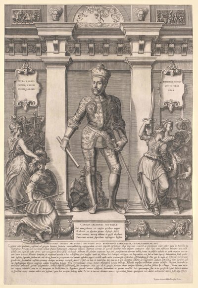 Rakouský arcivévoda Karl od Artist Unknown