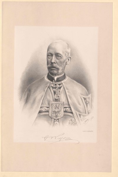 Arcivévoda rakouský Wilhelm (tisk) od Artist Unknown