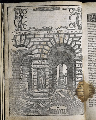 Architektura a perspektivní práce - SERLIO, Sebastiano (1475-1554). Italský manýristický architekt, který byl členem italského týmu, jenž stavěl palác ve Fontainebleau. Tutte operates architettura and prospetiva. ŠPANĚLSKO. KASTILIE A LEÓN. Salamanka. Sala od Artist Unknown