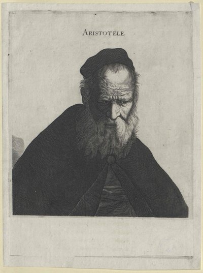 Aristoteles (tisk) od Artist Unknown