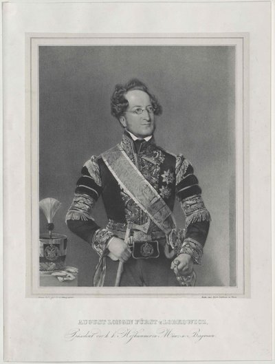 Srpen hrabě Lobkowitz od Artist Unknown