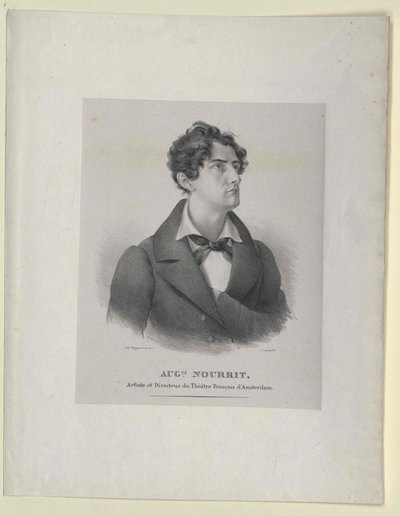 Auguste Nourrit (tisk) od Artist Unknown