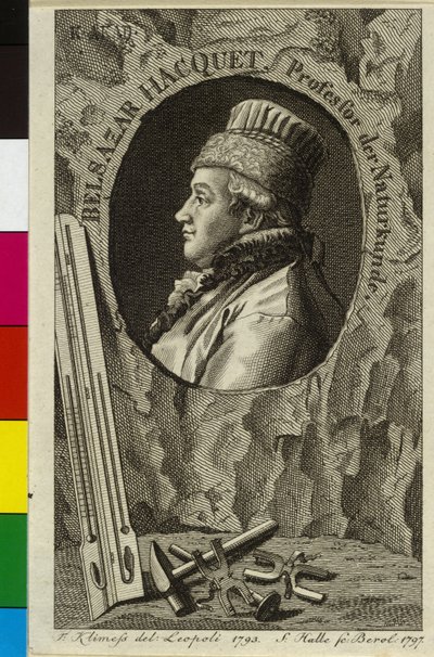 Balthazar Hacquet de La motte (tisk) od Artist Unknown