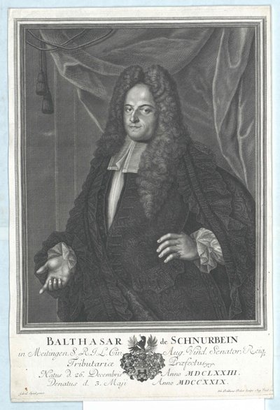 Balthazar Schnurbein von und zu Meitingen od Artist Unknown