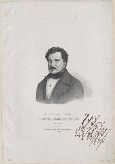 Bartolommeo Bosco (tisk) od Artist Unknown