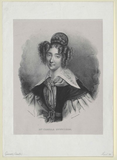 Camilla Guiscardi od Artist Unknown