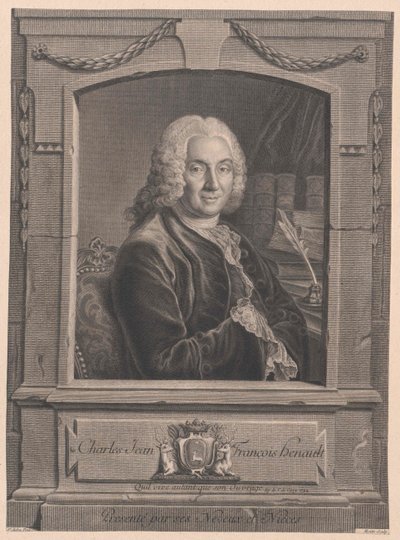 Charles-Jean-Francois Henault od Artist Unknown