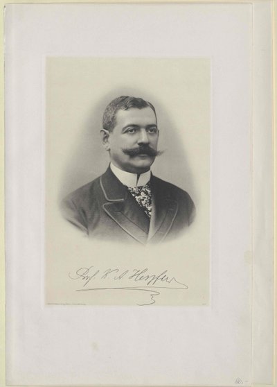 Charles August Herzfeld (tisk) od Artist Unknown