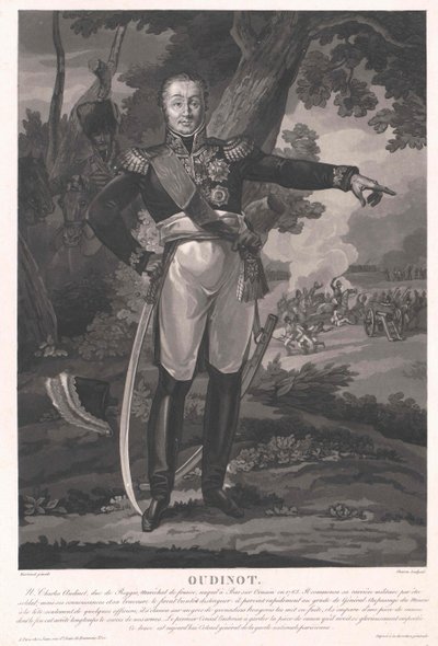 Charles Nicolas Duc de Reggio Oudinot od Artist Unknown