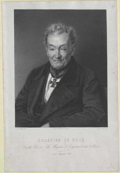 Christian von Beck od Artist Unknown