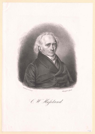 Christoph Wilhelm Hufeland od Artist Unknown