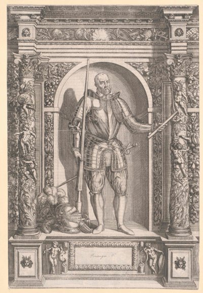 Hrabě z Guastally Ferdinand I. od Artist Unknown