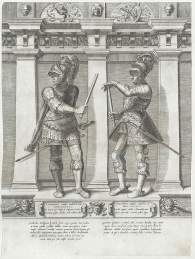 Habsburský hrabě Guntram Silný od Artist Unknown