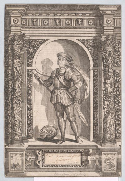 Hrabě ze Zollernu Eitel Fridrich II. od Artist Unknown