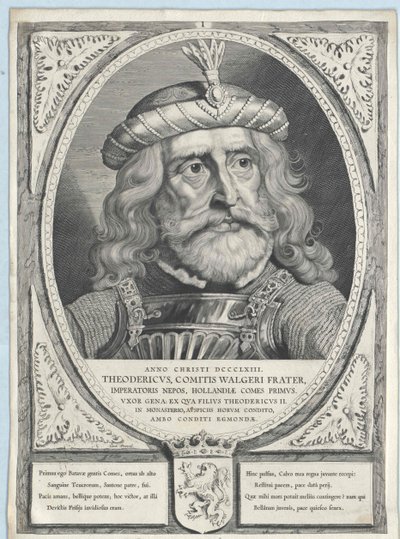 Dietrich I (tisk) od Artist Unknown