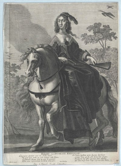 Vévodkyně z Aiguillonu Vignerot du Plessis od Artist Unknown