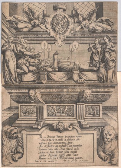 Bavorský vévoda Albrecht V. od Artist Unknown