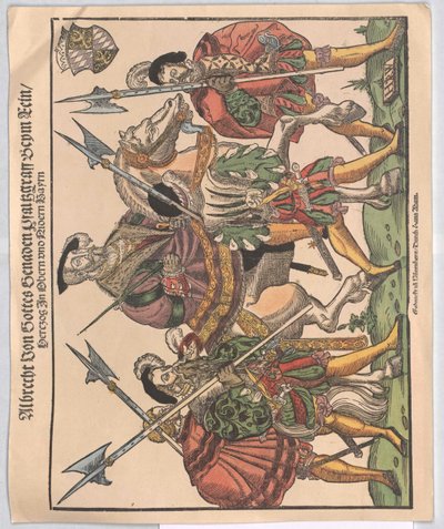 Bavorský vévoda Albrecht V. od Artist Unknown