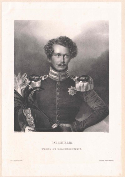 Brunšvicko-Luenburský vévoda Wilhelm od Artist Unknown