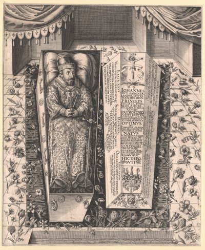 Vévoda z rodu Sasko-Výmarského Johann od Artist Unknown