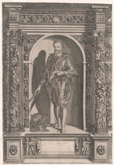 Vévoda z Mayenne Karel Lotrinský od Artist Unknown