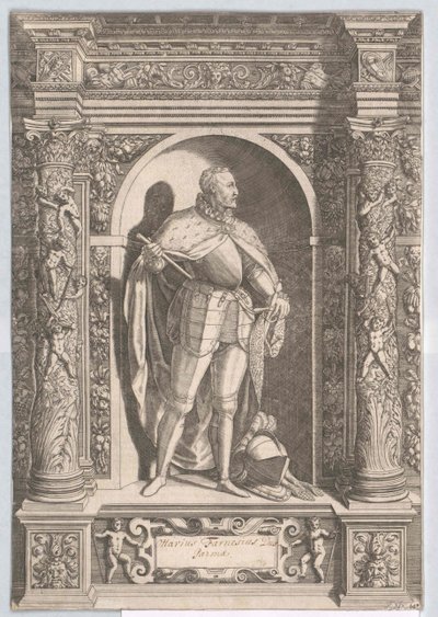 Parmský vévoda Octavian Farnese od Artist Unknown
