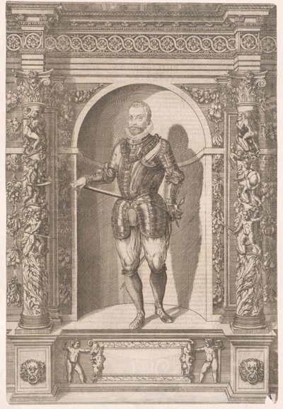 Savojský vévoda Immanuel Philibert od Artist Unknown