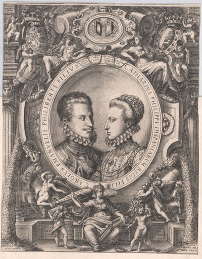 Savojský vévoda Karel Immanuel I. od Artist Unknown