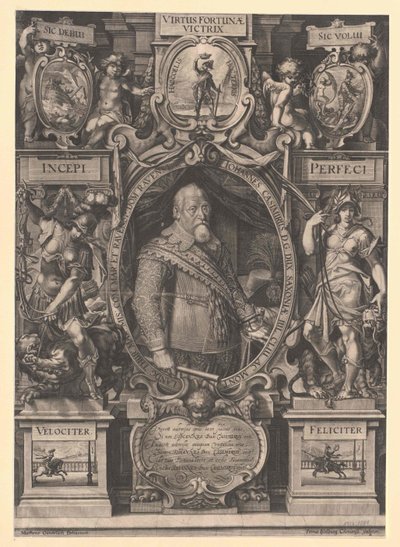 Saský vévoda Johann Casimir od Artist Unknown