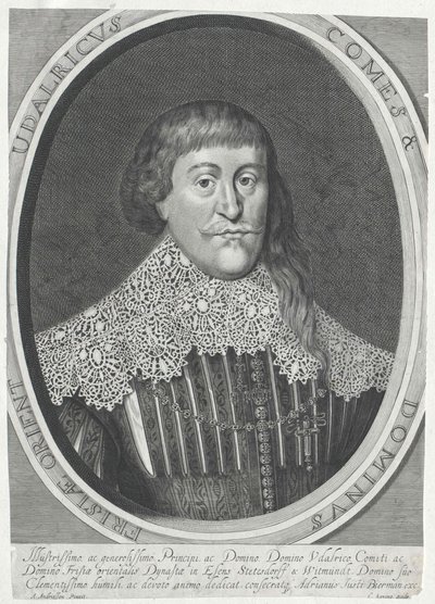 Hrabě z východního Fríska Ulrich II. od Artist Unknown